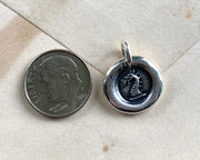 dragon wax seal necklace - wax seal jewelry