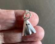silver ghost pendant