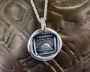 turtle wax seal necklace