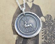 stag necklace
