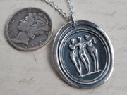three graces pendant