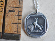 greyhound pendant