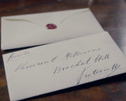 Victoria and Albert wax seal necklace - Queen Victoria, Prince Albert jewelry